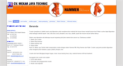 Desktop Screenshot of coalcrusherhammer.com